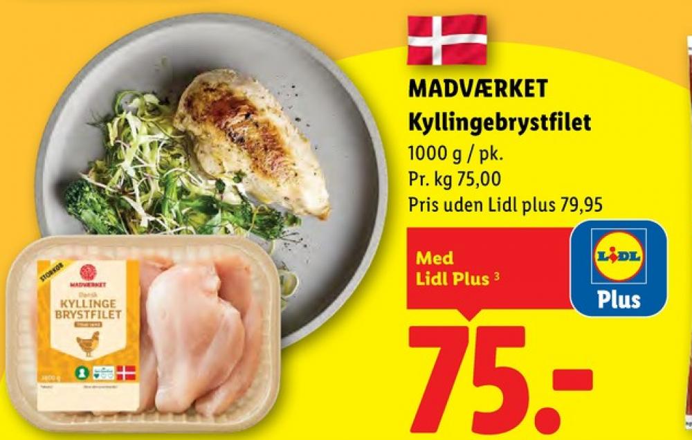 Madværket, Kyllingebrystfilet