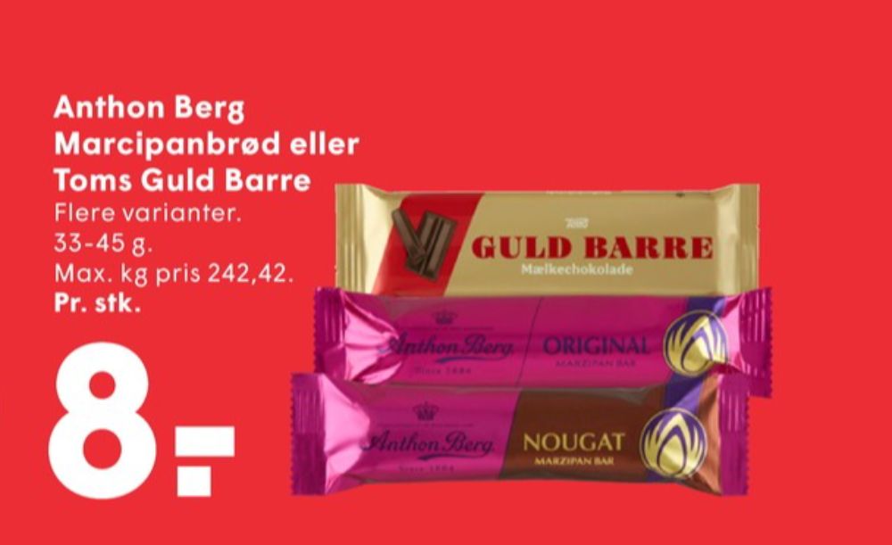 Anthon Berg, Marcipanbrød Nougat