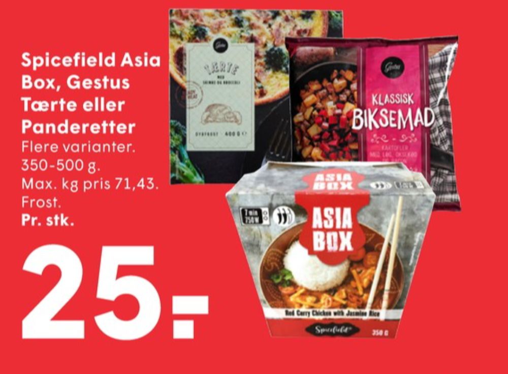 Gestus, Tærte med Skinke og Brocdoli