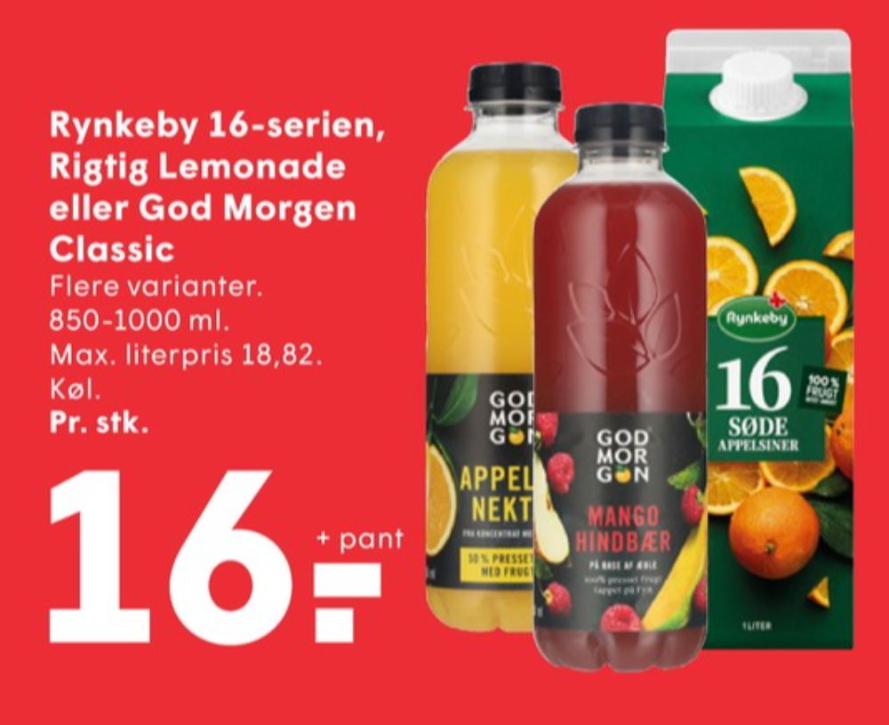 GodMorgen, Mango Hindbær Juice