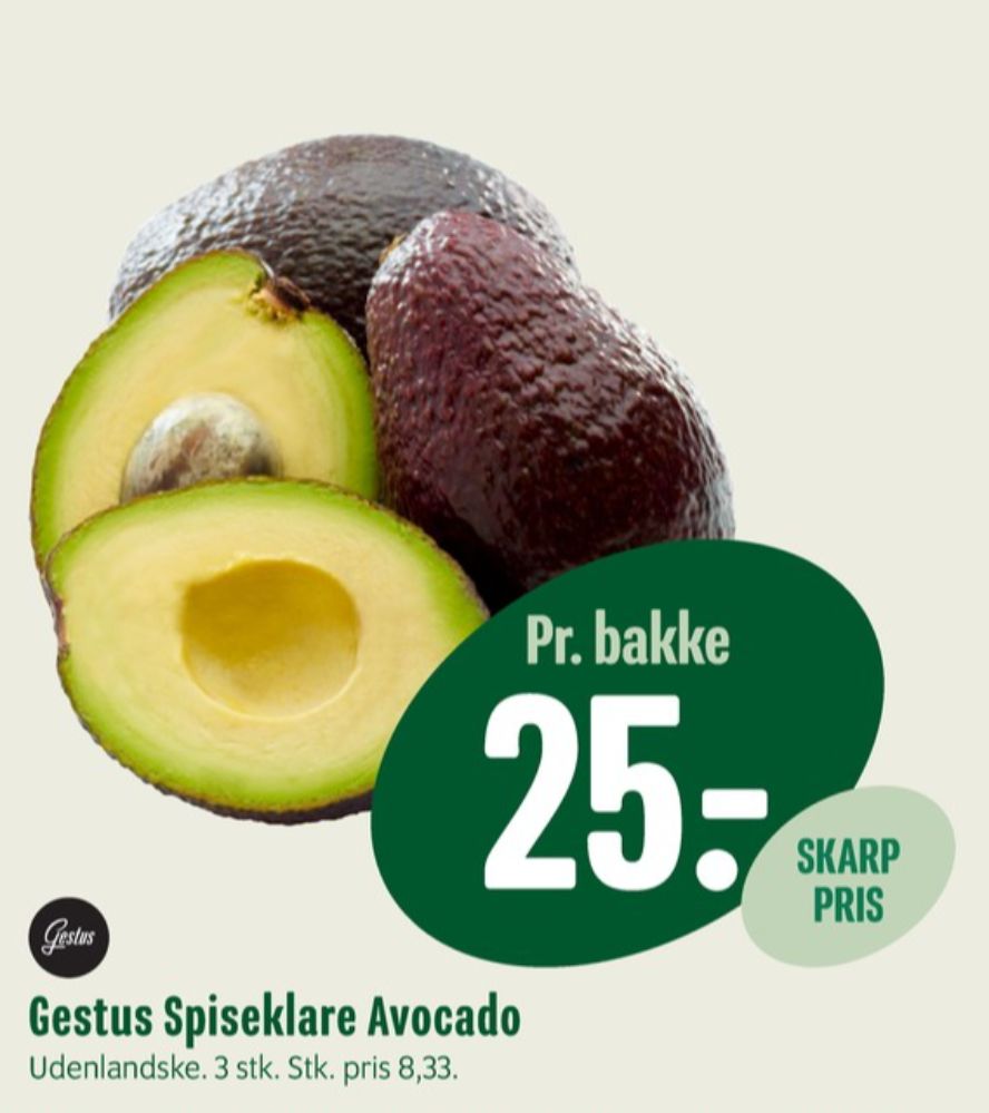 Gestus, Avocado