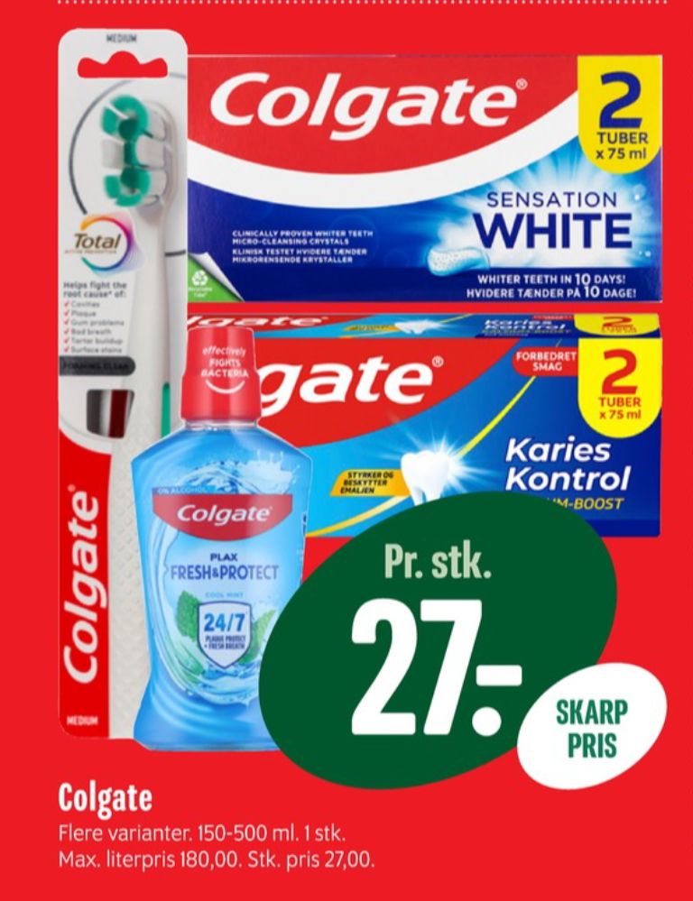Colgate, Mundskyl