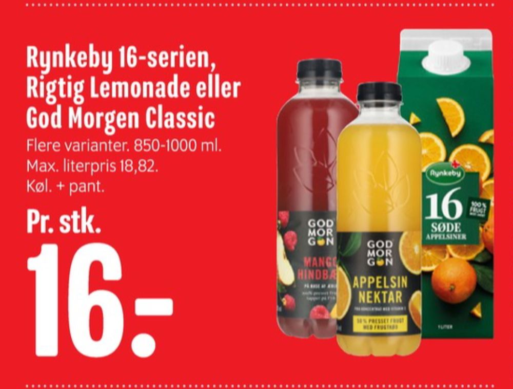 GodMorgen, Mango Hindbær Juice