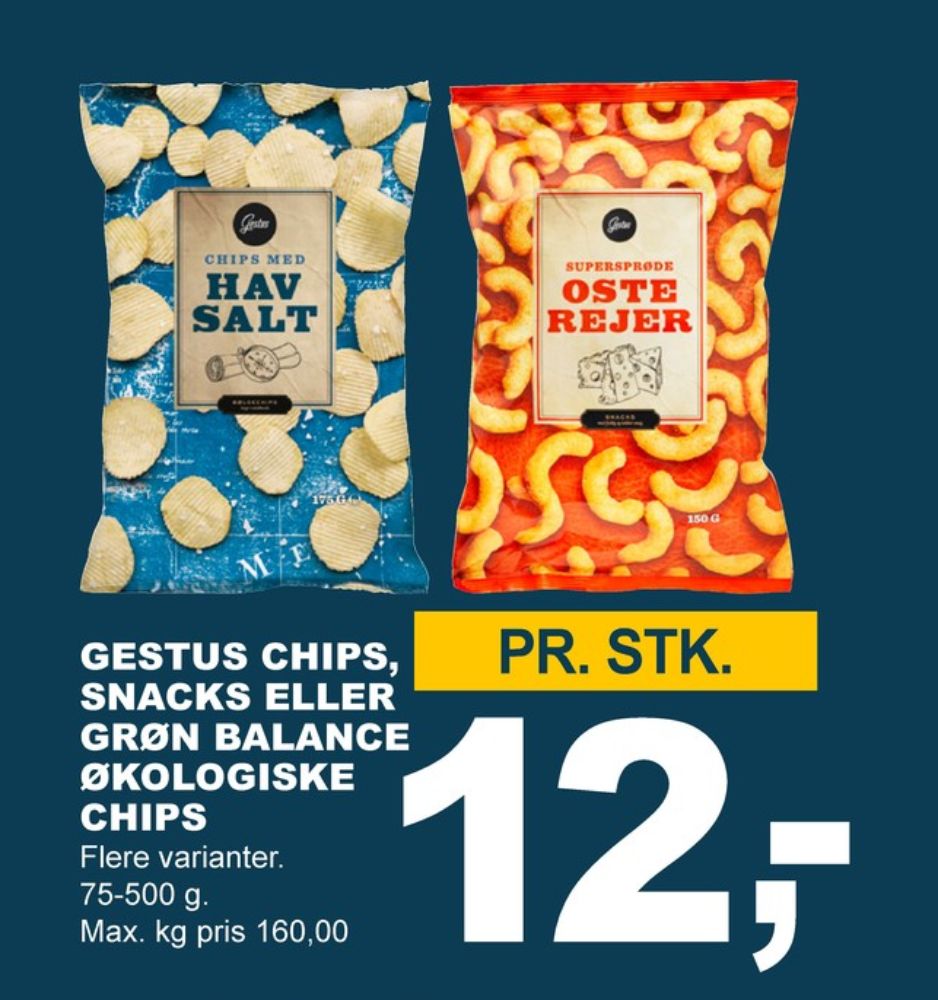 Gestus, Havsalt Chips