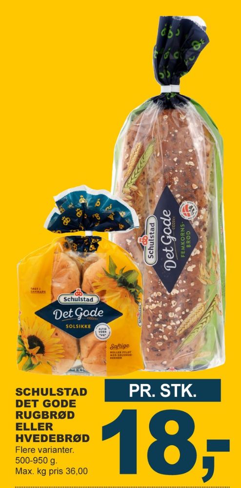 Schulstad Det Gode, Femkornsbrød