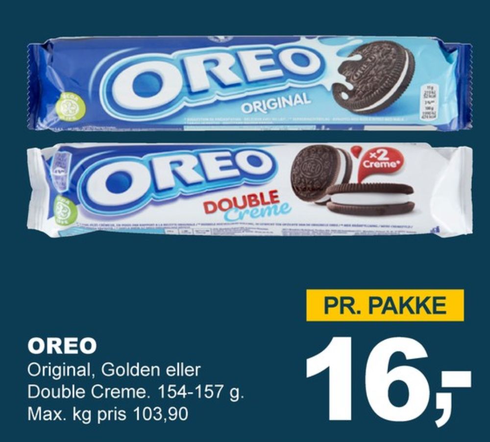 Oreo, Oreo Double Creme Kiks