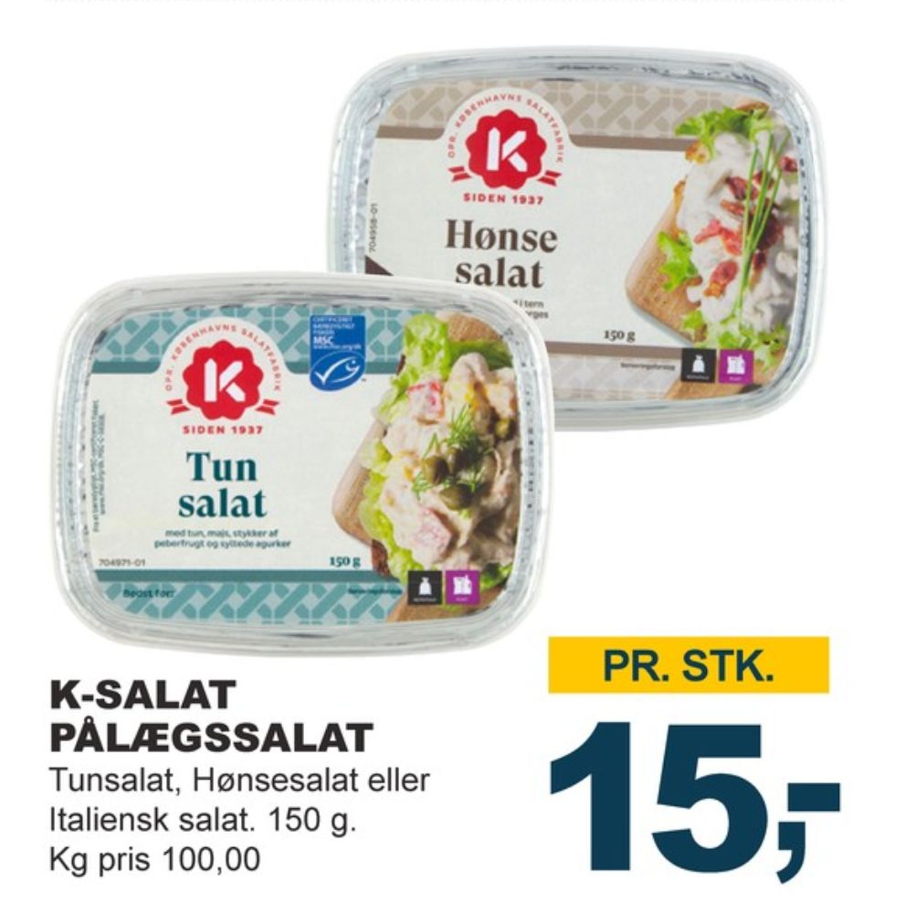 K-salat, Hønsesalat