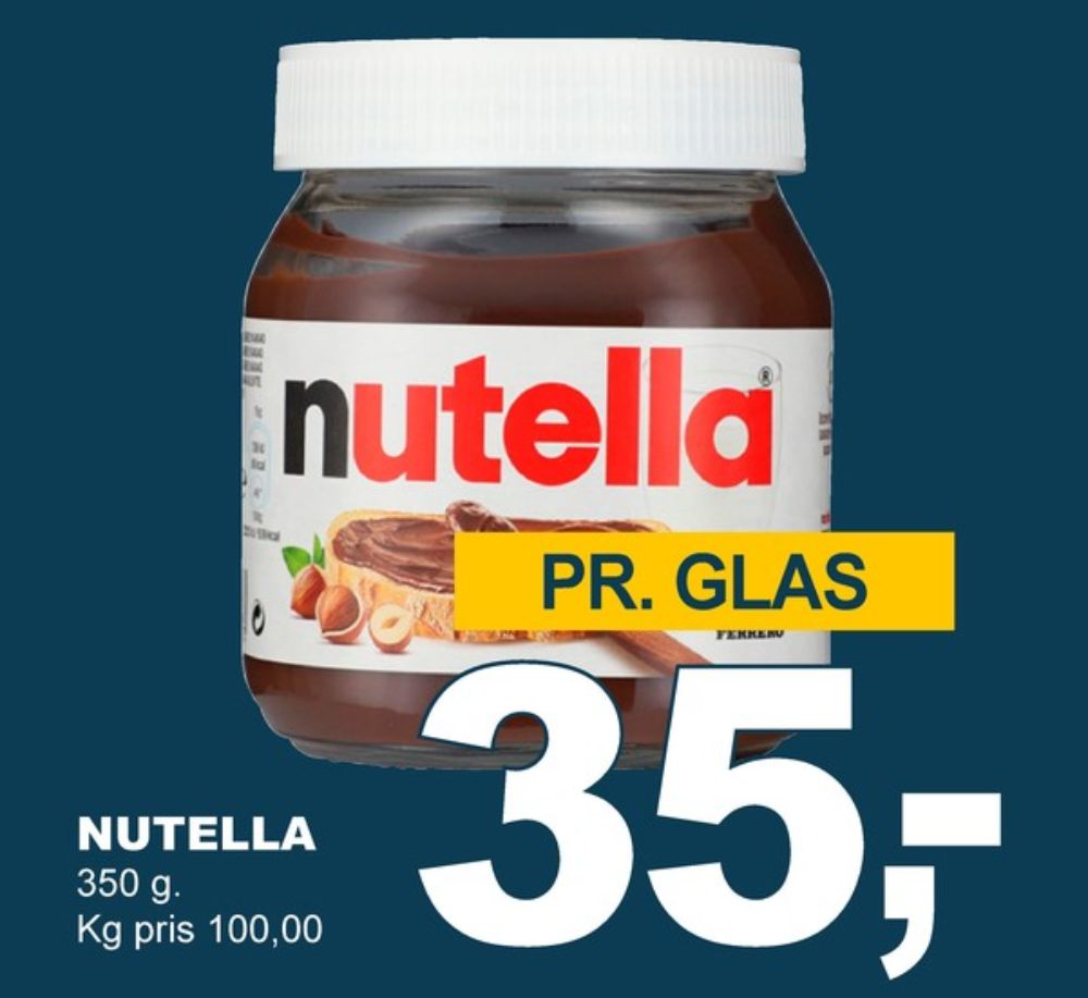 Nutella, Smørepålæg