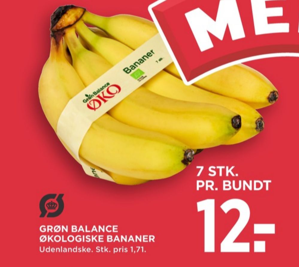 Grøn Balance, Bananer