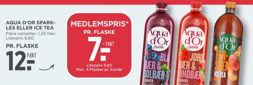 Aqua d'Or Sparkles, Mineralvand med brus, blåbær og solbær