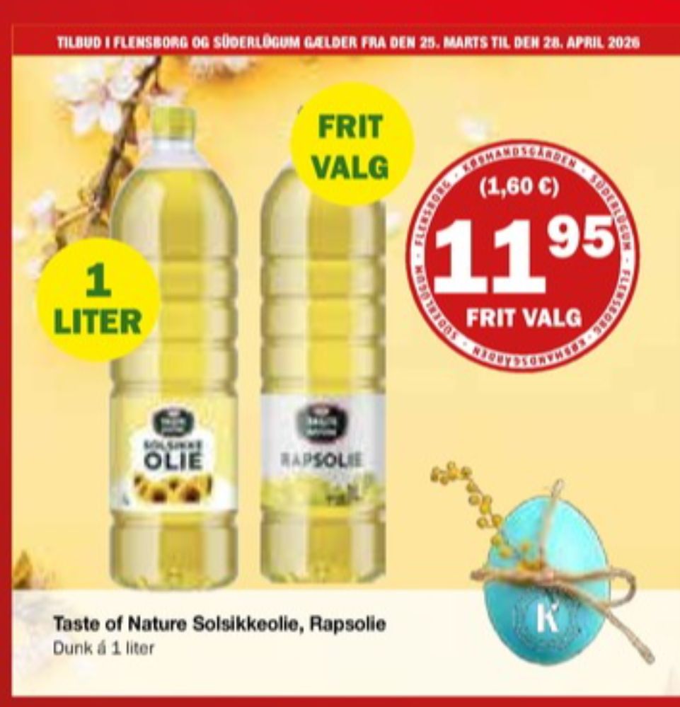 Taste of Nature, Solsikkeolie