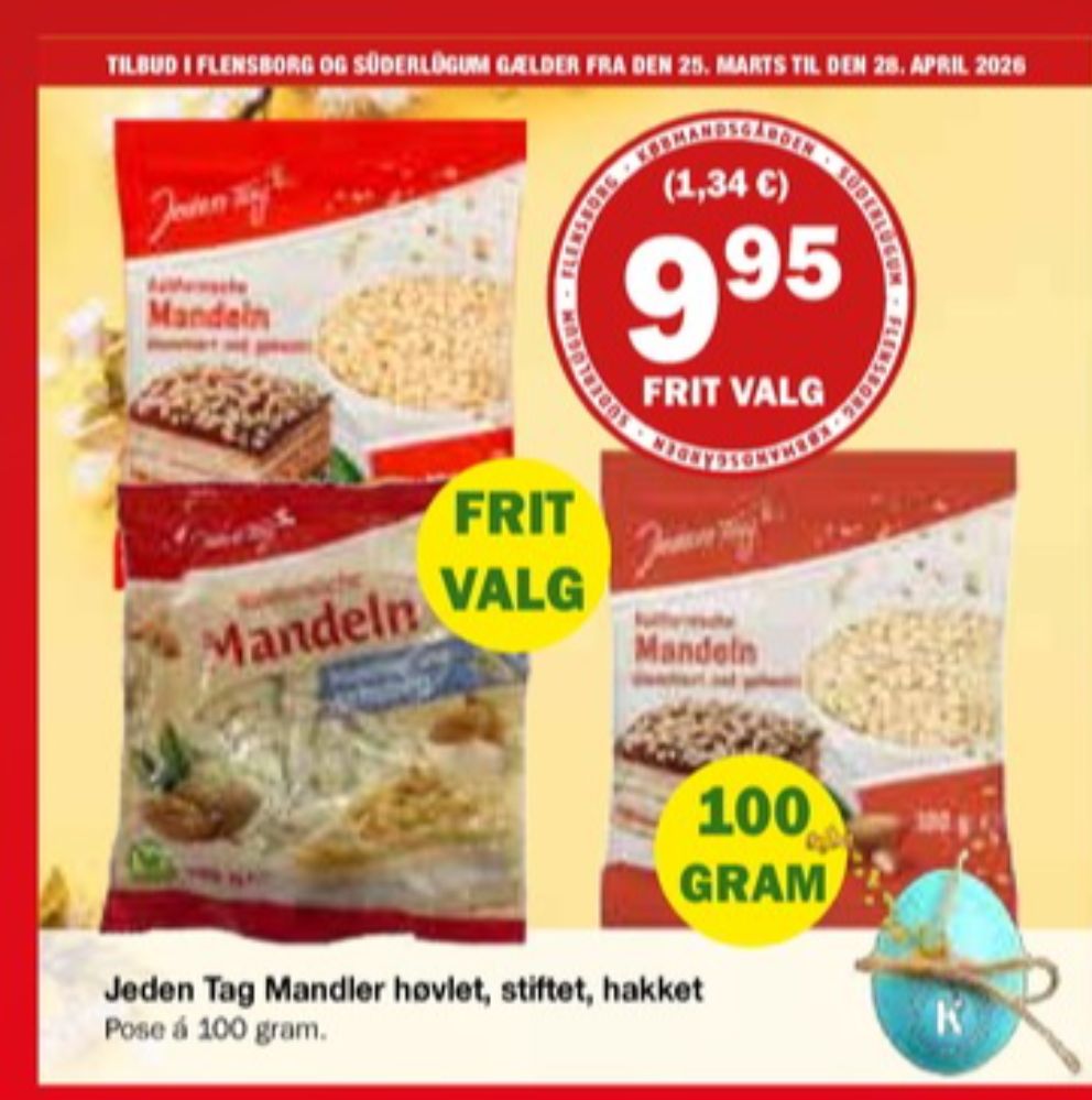 Jeden Tag, Mandelflager