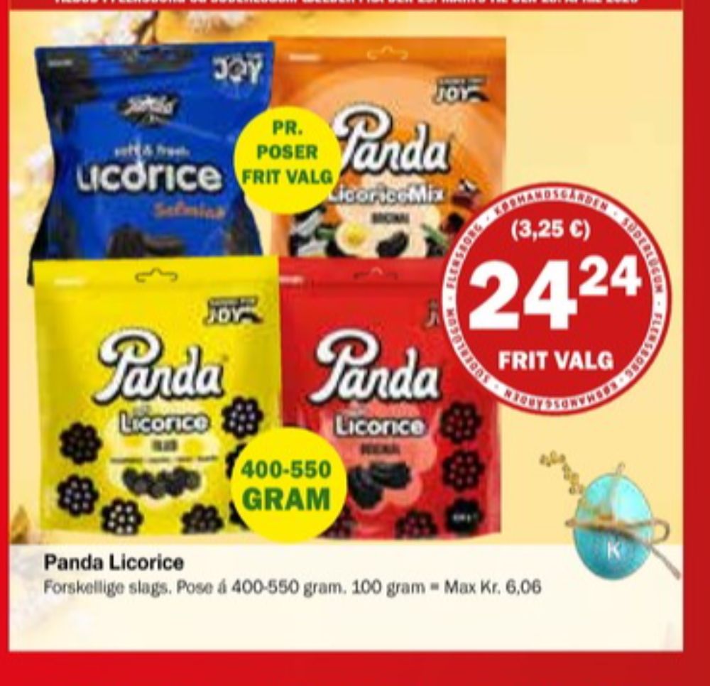 Panda Licorice, Lakridspose Salty Salmiak
