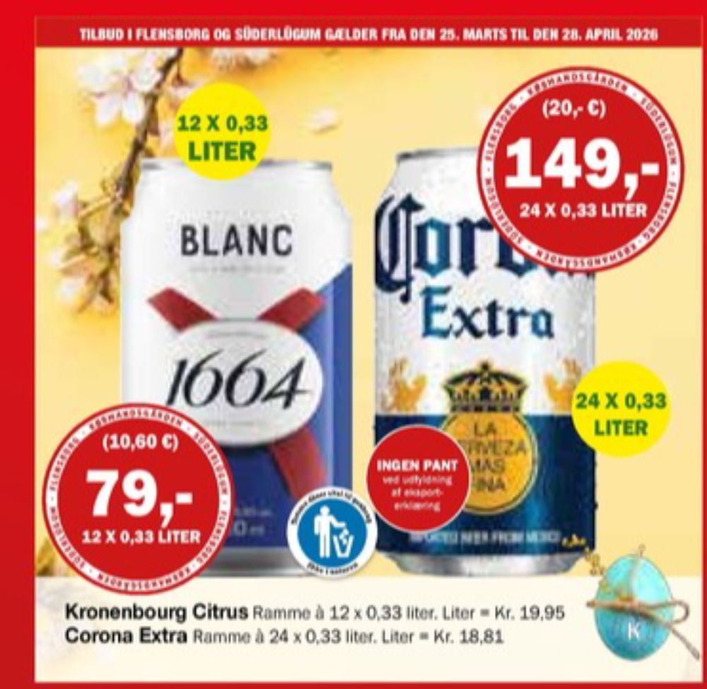 Kronenbourg 1664 Blanc, Specialøl 12 pk.