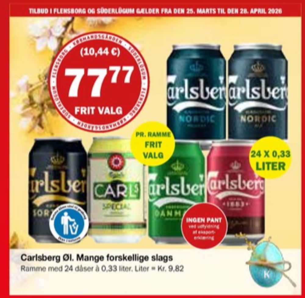 Carlsberg 1883, Øl 24 pk.