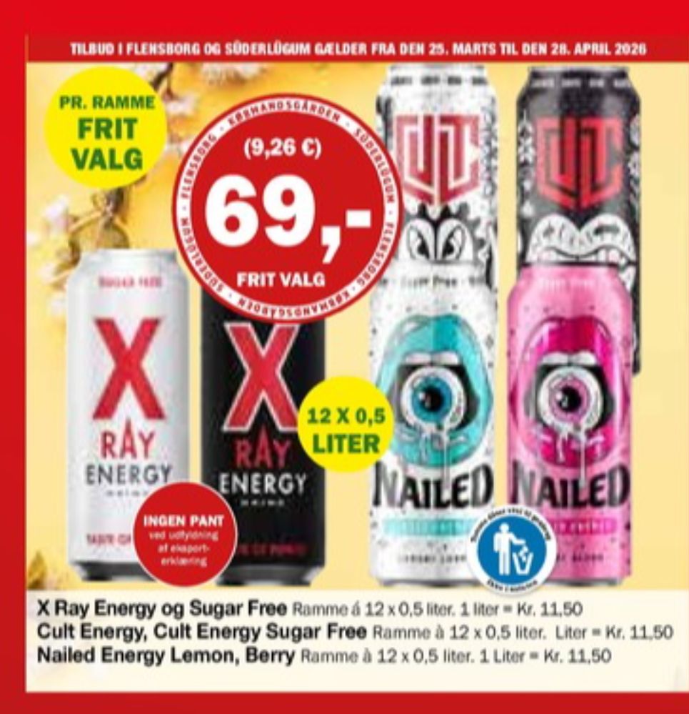 Cult Energy, Energidrik 12 pk.