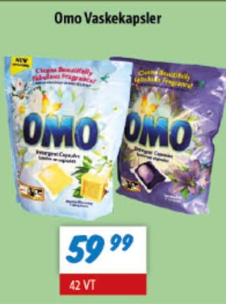 Omo, Vaskemiddel-tabs