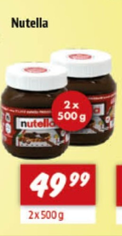 Nutella, Smørepålæg