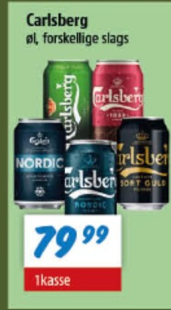 Carlsberg Pilsner, Øl 24 pk.