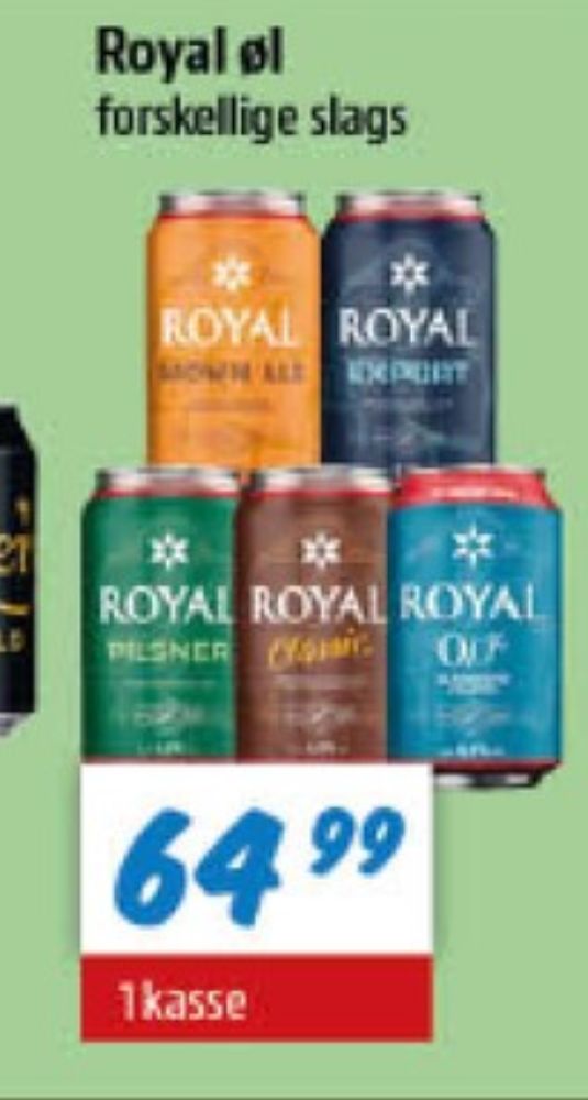 Royal Classic, Øl 24 pk.