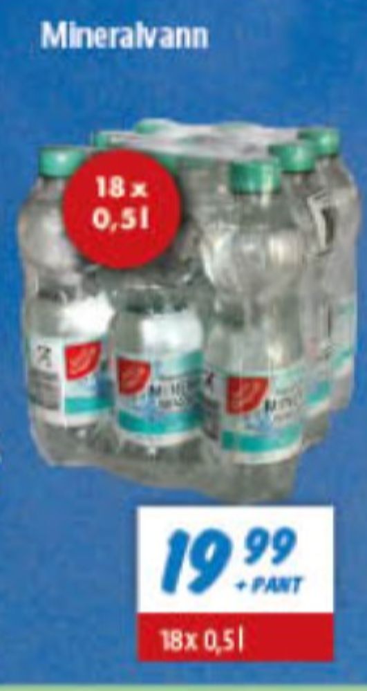 G & G, Mineralvand 18 pk.