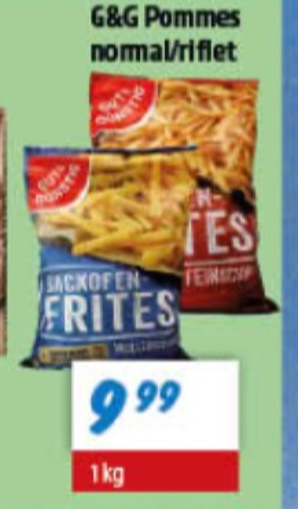 Gut & Günstig, Pommes Frites