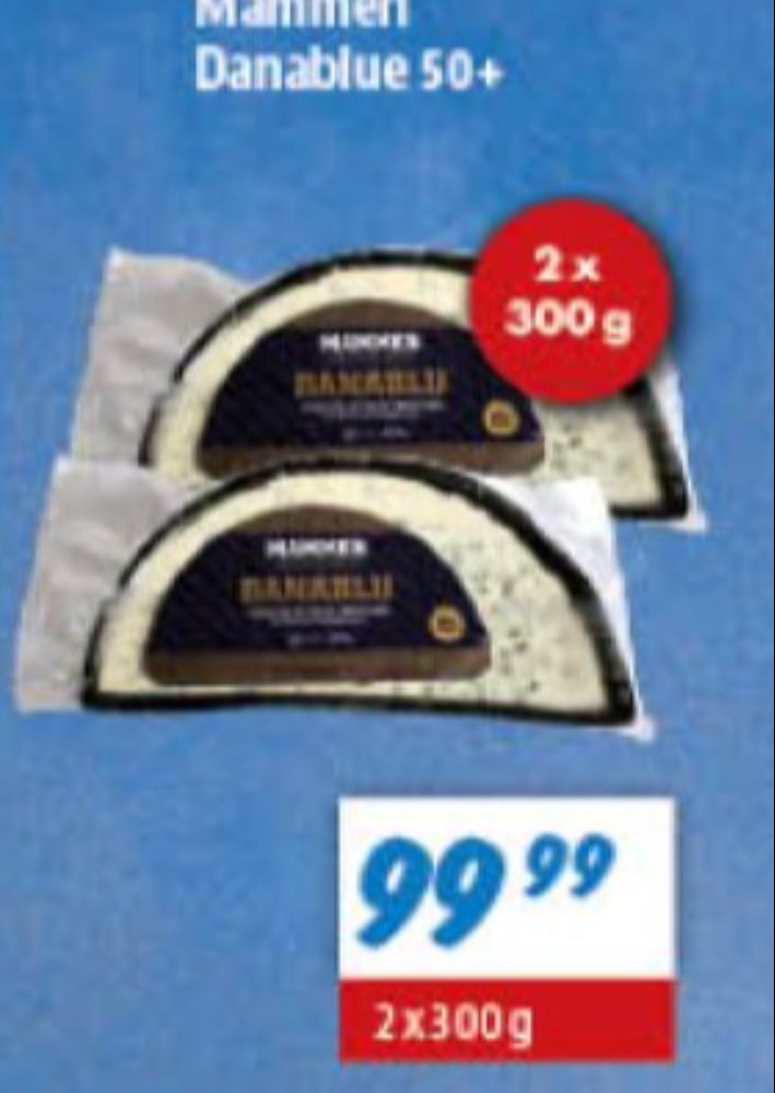 Mammen, Skimmelost Danablu 50+