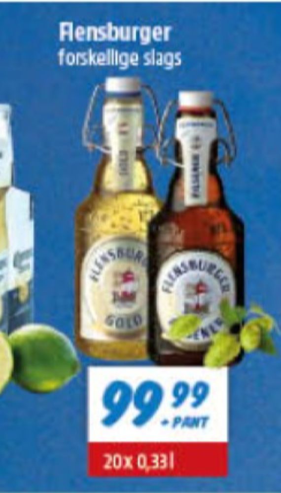 Flensburger Gold, Specialøl 20 pk.