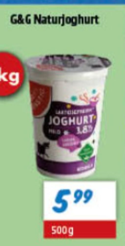 Gut & Günstig, Yoghurt