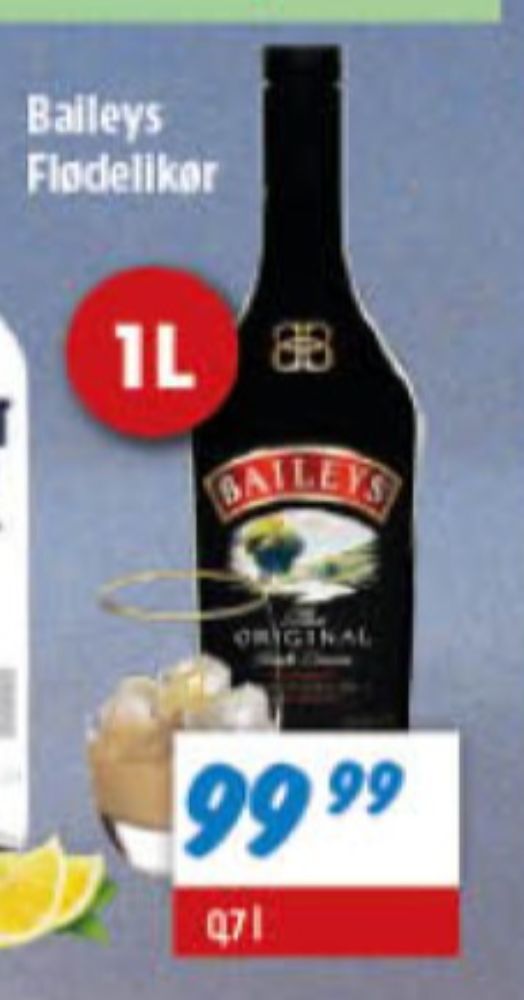 Baileys Original, Likør