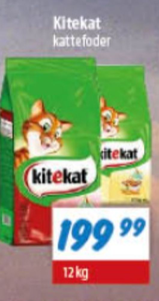 Kitekat, Kattefoder