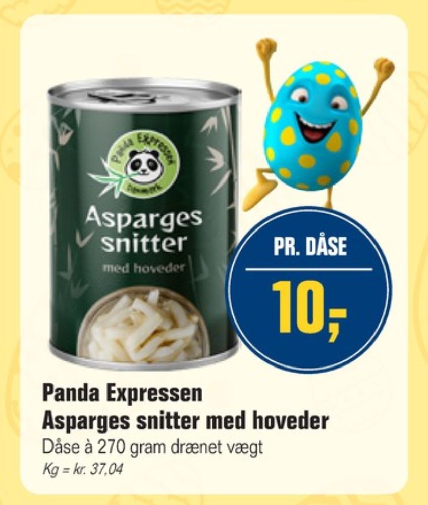 Panda Expressen , Asparges