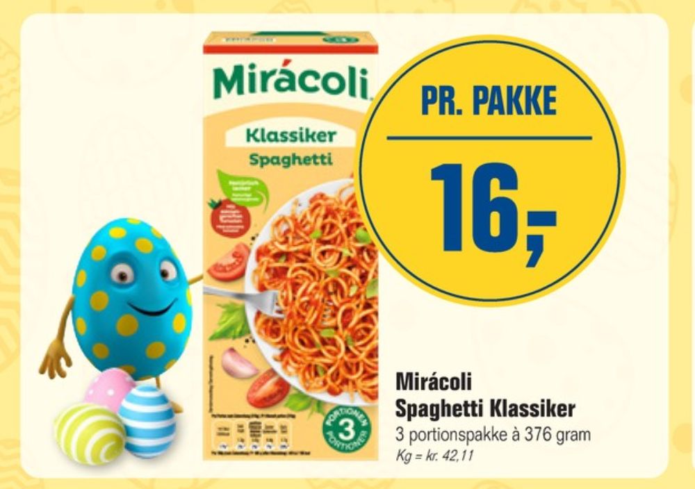 Mirácoli, Spaghetti Klassiker
