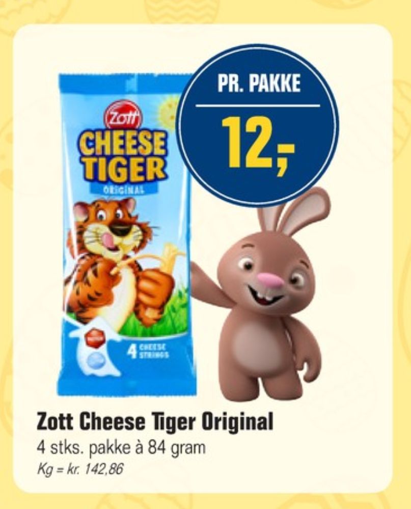 Zott, Cheese Tiger Ostehaps