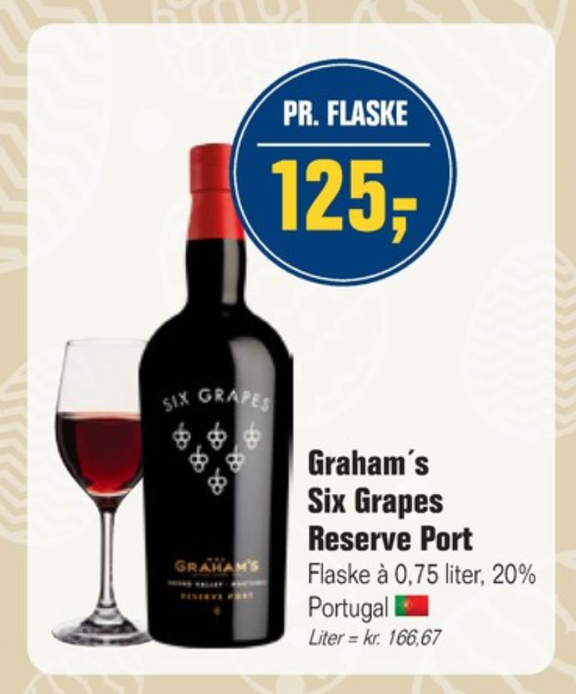 Graham's Six Grapes, Portvin