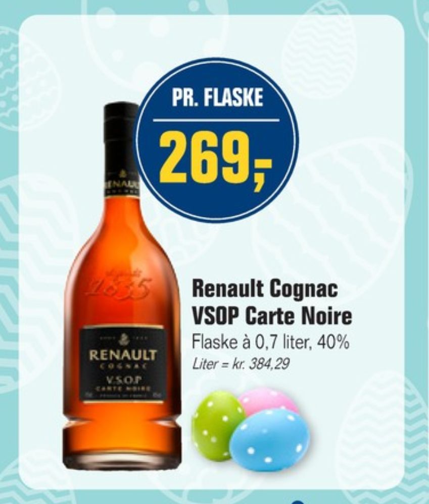 Renault VSOP, Cognac