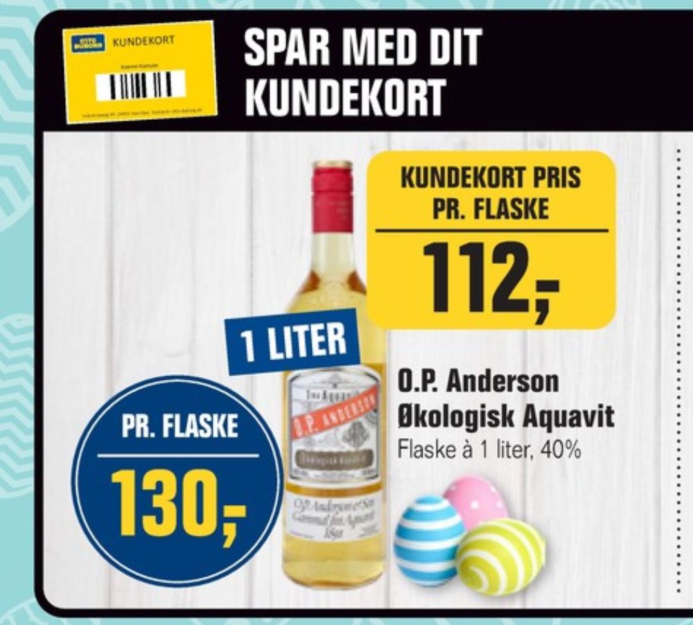 OP Anderson Original, Akvavit