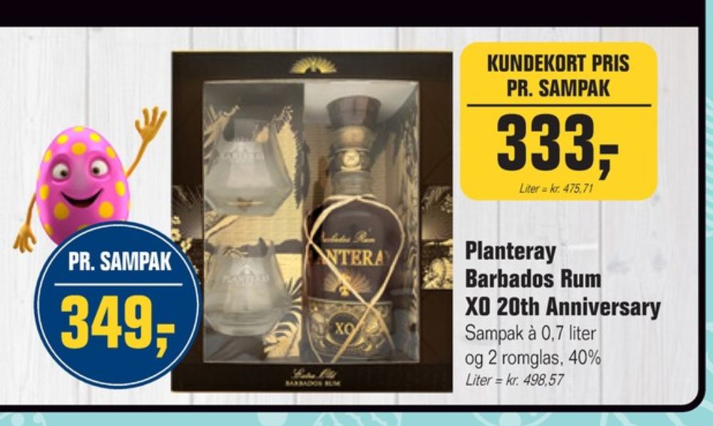 Planteray XO 20Th Anniversary, Rom