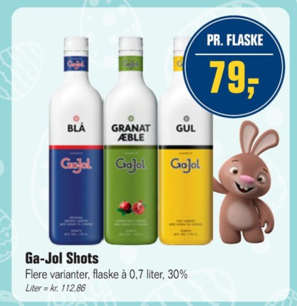 Ga-Jol Granatæble, Shots