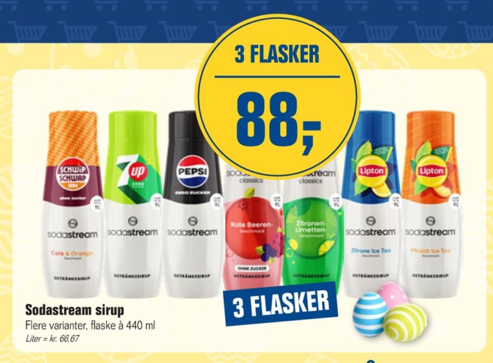 Sodastream, Smagskoncentrat Rote Beeren