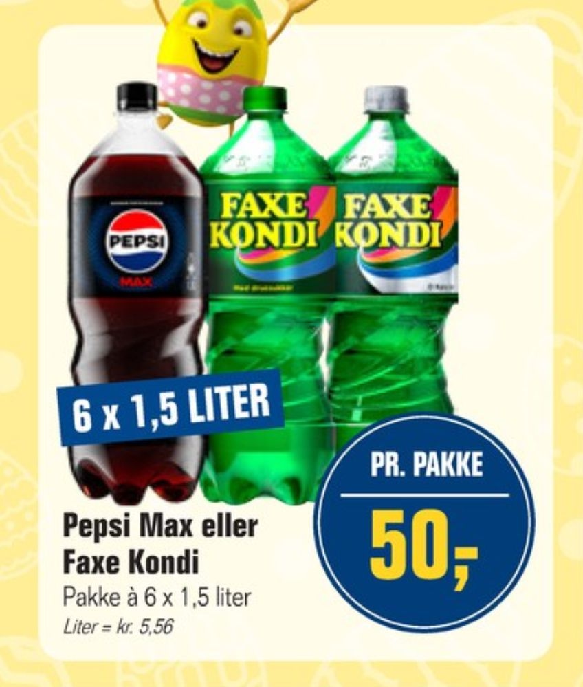 Pepsi Max, Cola 6 pk.