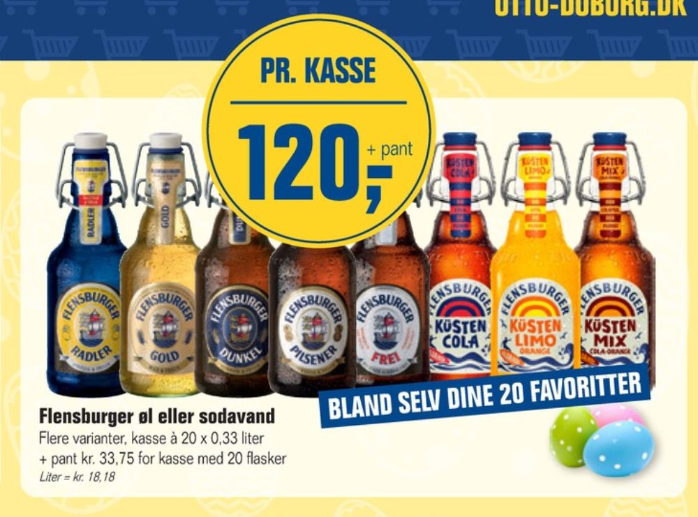 Flensburger Dunkel, Specialøl 20 pk.