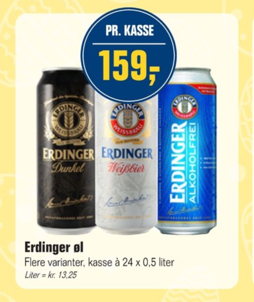 Erdinger Weissbier, Specialøl 24 pk.