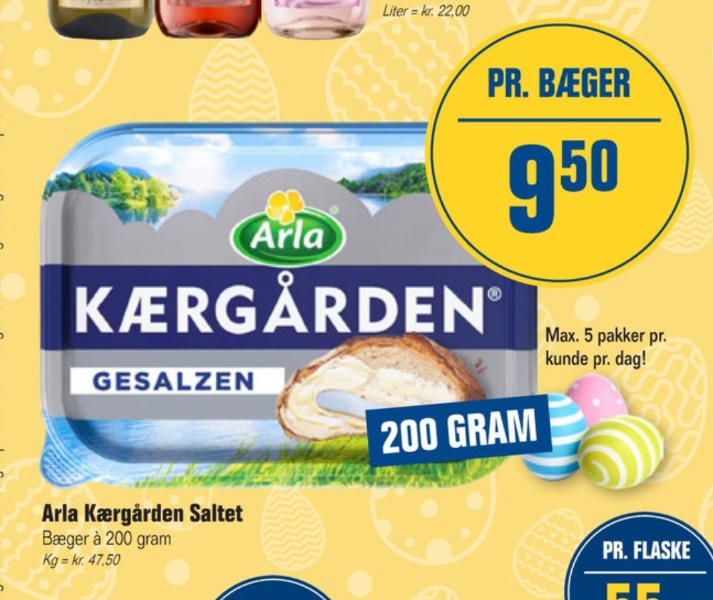 Kærgården, Smørbar