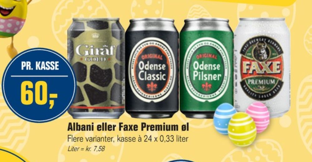 Odense Pilsner, Øl 24 pk.