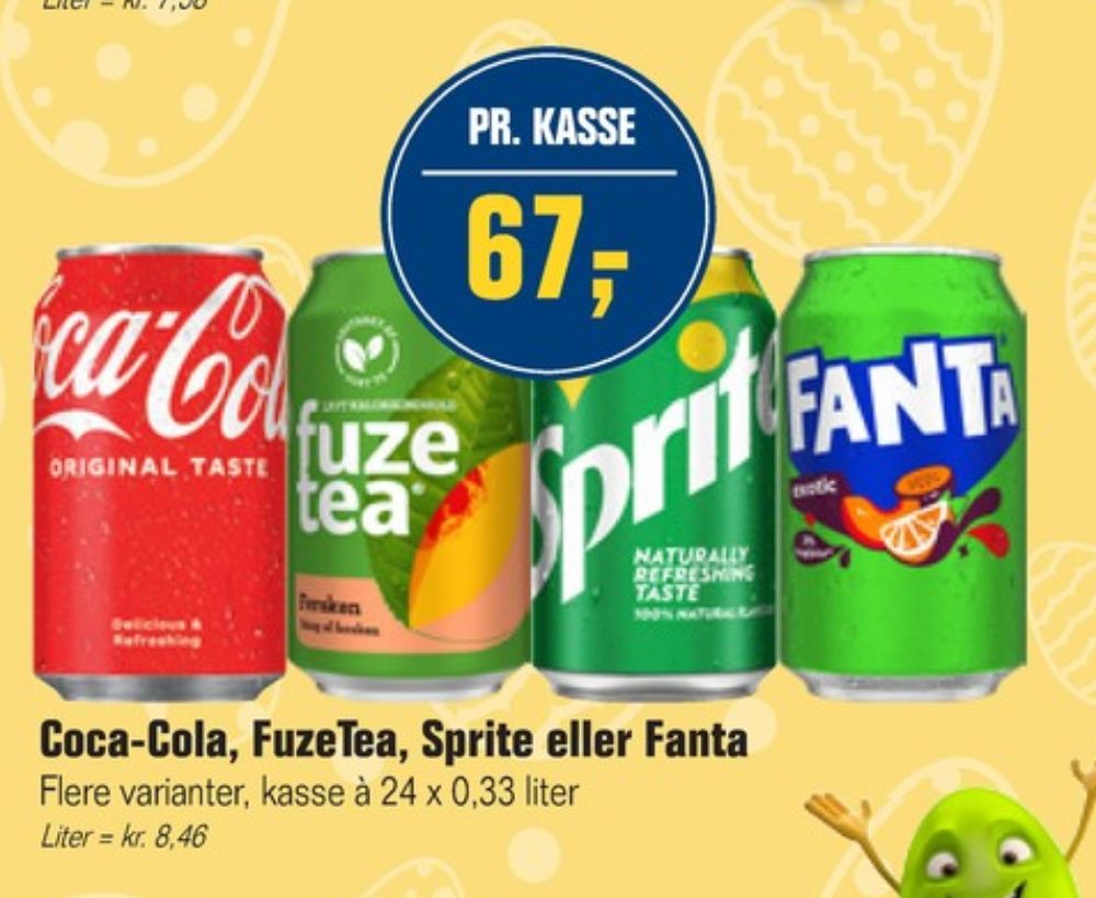Sprite, Sportssodavand 24 pk.