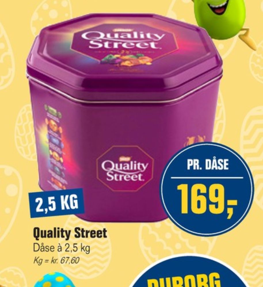Quality Street, Dessertchokolade