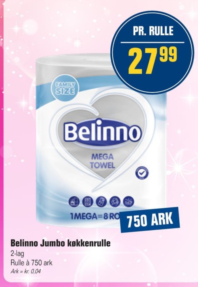 Belinno, Køkkenrulle