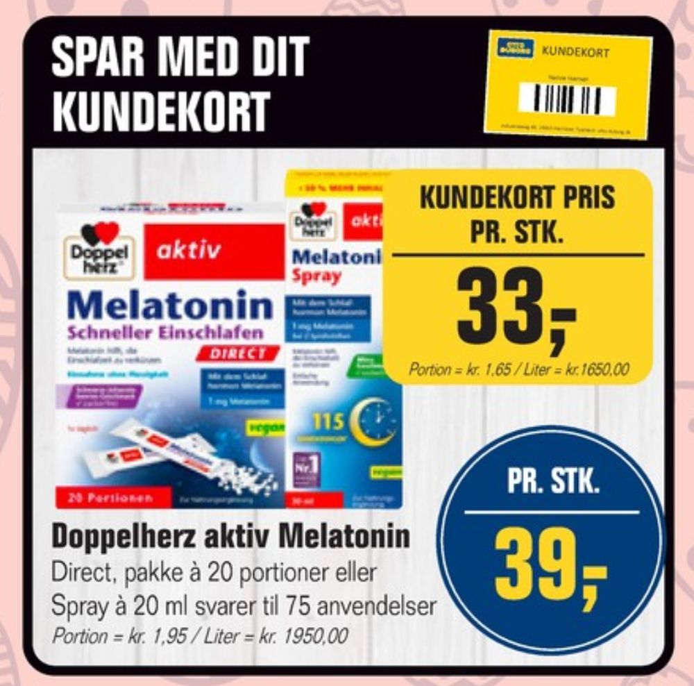 Doppelherz, Kosttilskud