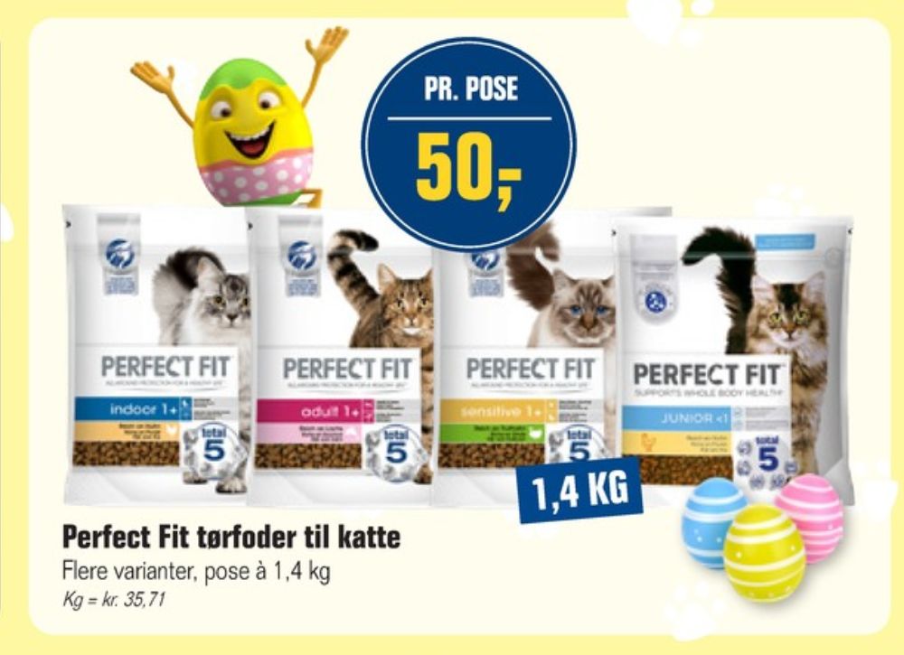 Perfect fit, Kattefoder